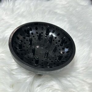 Black Hair Dryer Diffuser Attachment